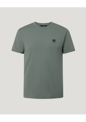 Belstaff Men's T-shirt Cotton Jersey Atlantic Grey Size 2xl