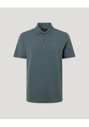 Belstaff Men's Alloy Polo Cotton Jersey Petrol Size 2xl