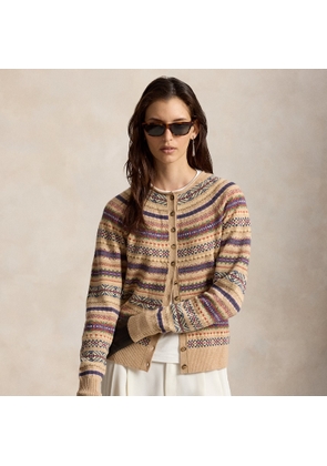 Fair Isle Wool-Blend Cardigan