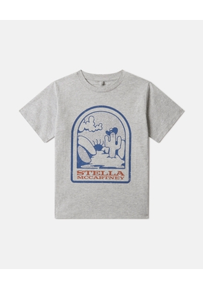 Stella McCartney - Mountain Graphic T-Shirt, , Size: 8