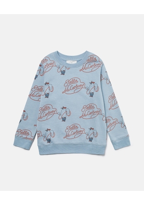 Stella McCartney - Lasso Print Sweatshirt, , Size: 6