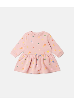 Stella McCartney - Star Print Fleece Dress, , Size: 12M