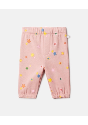 Stella McCartney - Star Print Fleece Sweatpants, , Size: 9M