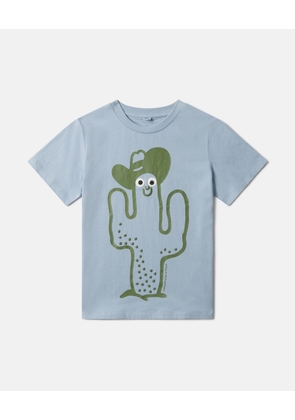 Stella McCartney - Cactus Graphic T-Shirt, , Size: 10