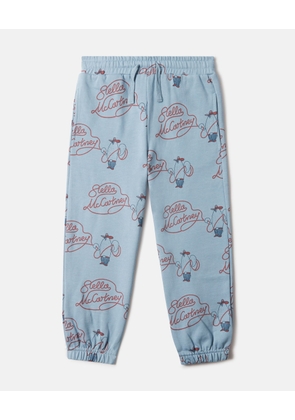 Stella McCartney - Lasso Print Sweatpants, , Size: 14