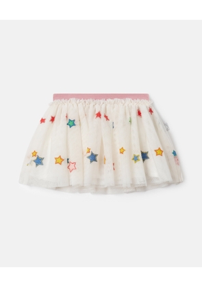 Stella McCartney - Star Print Tulle Skirt, , Size: 9M
