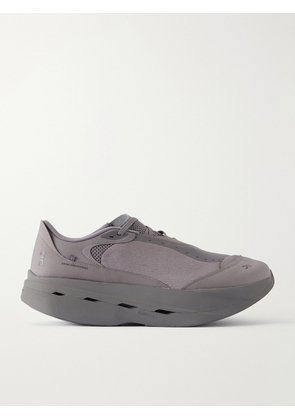 On - Post Archive Faction Cloudbloom Stretch-Knit and Mesh Sneakers - Men - Purple - US Men's 7