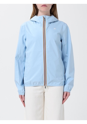 K-WAY Jacket Woman color Gnawed Blue