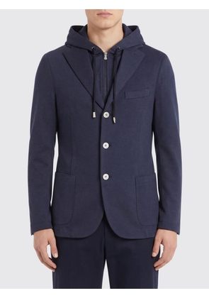 ELEVENTY Jacket Men color Blue
