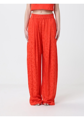 PINKO Pants Woman color Coral