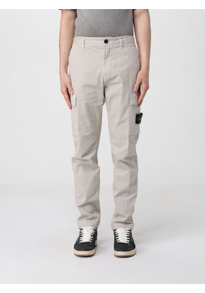 STONE ISLAND Pants Men color Pearl
