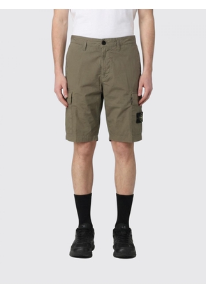 STONE ISLAND Shorts Men color Military