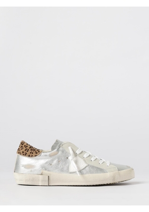 PHILIPPE MODEL Sneakers Woman color Silver