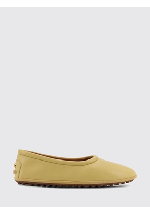 TOD'S Ballet Flat Woman color Yellow