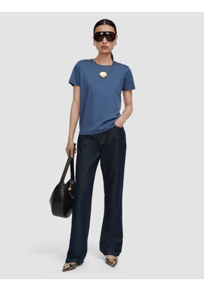 Livia Mercerised Cotton T-Shirt - L