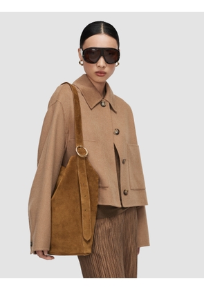 Bucket Suede Bag - One Size