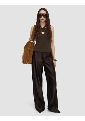 Jnane Silk Linen Blend Trousers - Regular / 32
