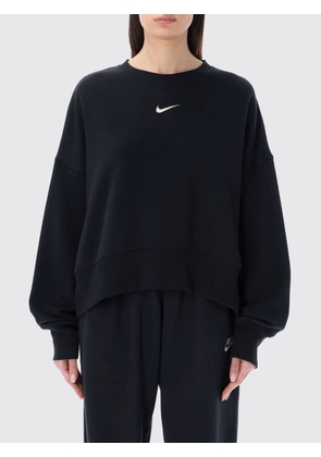 NIKE Sweatshirt Woman color Black