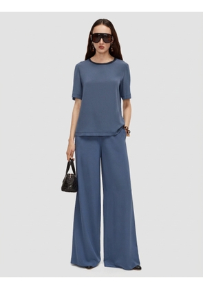 Rubin Crepe de Soie Silk Blouse - 32