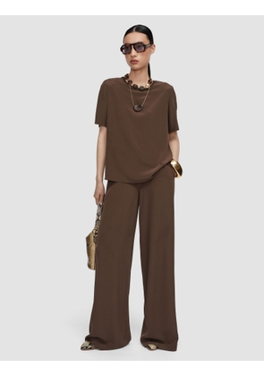 Rubin Crepe de Soie Silk Blouse - 32