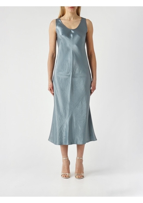 MM Max Mara Satin Midi Dress