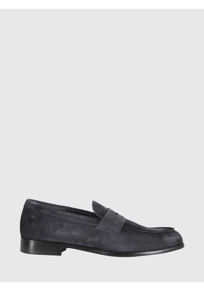 DOUCAL'S Penny Aged Suede Loafers