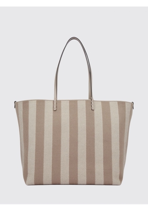 FENDI Large Roll Jacquard Shopping Bag