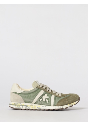 PREMIATA Lucy Sneakers in Suede and Used Nylon
