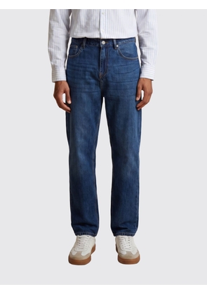 LA MARTINA Regular Fit Straight Leg Cotton Denim Jeans