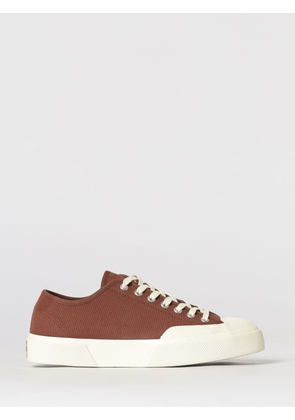 SUPERGA 2432 Works Cotton Sneakers with Rubber Toe Cap and Sole