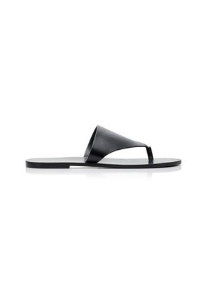 The Row Avery Leather Thong Sandals - Moda Operandi