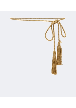 Alessandra Rich Torchon braided belt