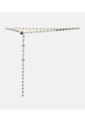 Loewe Crystal-embellished chain belt