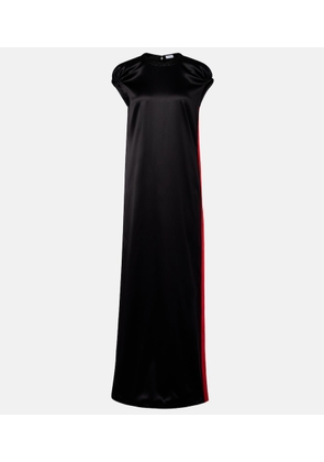 Loewe Silk-blend satin maxi dress