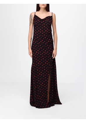 MAR DE MARGARITAS Printed Viscose Long Dress