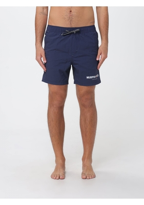 MURPHY & NYE Polyamide Swim Shorts with Elastic Waist and Drawstring