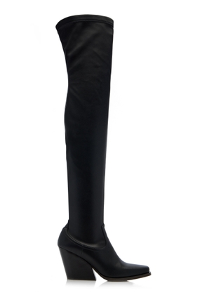 Stella McCartney Cowboy Vegan Leather Over-The-Knee Boots - Moda Operandi