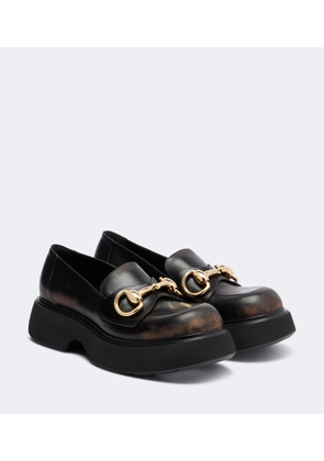 Gucci Horsebit leather loafers