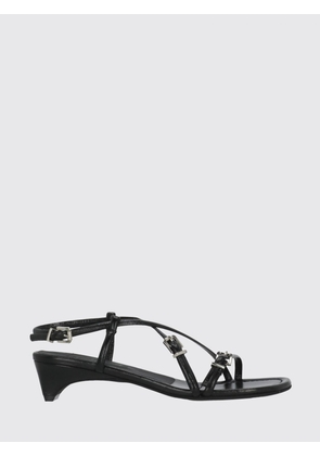 POEVE Heeled Sandal Woman color Black