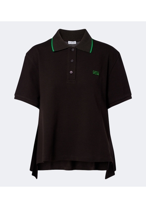 Loewe Double L cotton pique polo shirt