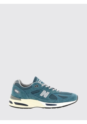 NEW BALANCE Multicolour Made in UK 991v2 Suede and Mesh Trainers