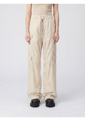 Rick Owens DRKSHDW Drawstring High-Waisted Cargo Trousers in Crinkled Nylon