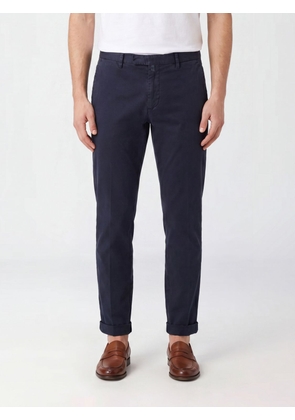 BRIGLIA 1949 Slim Fit Chino Trousers in a Cotton and Tencel Blend with Slant Pockets