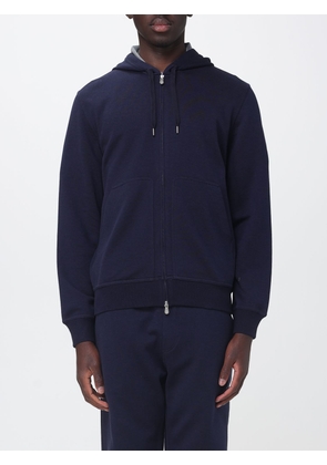 BRUNELLO CUCINELLI Cotton Hooded Sweatshirt with Zip and Double Slider Closure