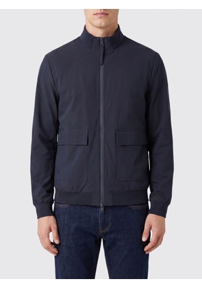 DUNO Sound Trevi Cotton Bomber Jacket with High Neck and Patch Pockets