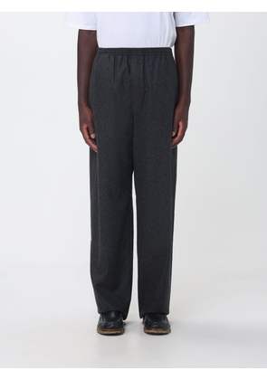 JIL SANDER Wide-Leg Wool Trousers with Elasticated Waist