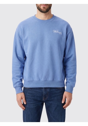 SPORTY & RICH Relaxed Fit Slogan Print Cotton Jumper