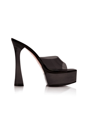 Amina Muaddi Dalida PVC Platform Sandals - Moda Operandi