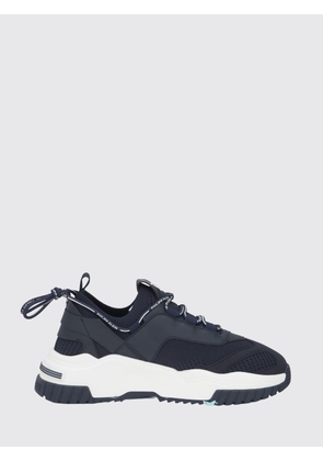 PHILIPP PLEIN Low-Top Sneakers in Crochet Knit and Leather with Metallic Hexagon Logo