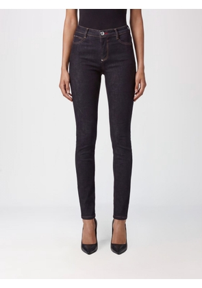 PHILIPP PLEIN High-Waisted Skinny Stretch Denim Jeans